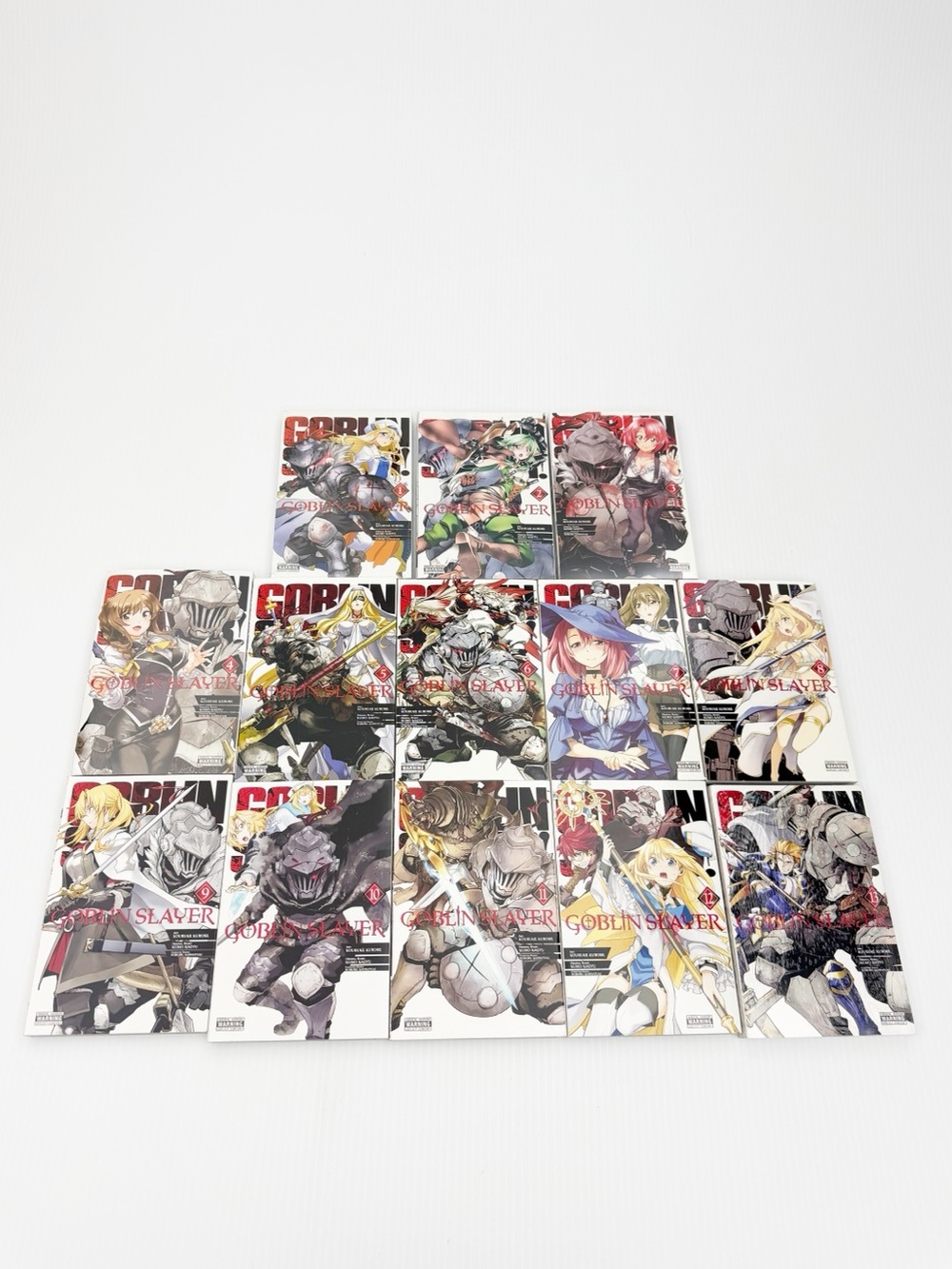 Goblin Slayer Anime Manga Softcover Books Volumes 1-13 English Set